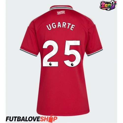 Dres Manchester United Manuel Ugarte #25 Domáci pre Ženy 2026-27 Krátky Rukáv